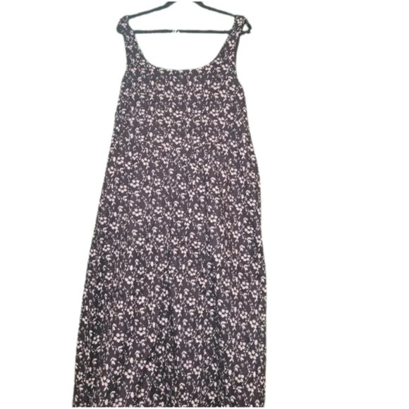 Arula Black Floral Maxi Dress – Size C (3XL) | Plus Size, Light & Airy, Transiti - Picture 1 of 4